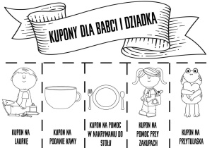 Kupony dla babci i dziadka gr 5