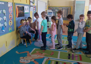 Dzieci składają życzenia