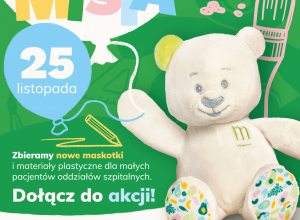 Akcja "Dzień Pluszowego Misia" - zbiórka pluszaków, zabawek...