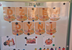 Dekoracja z okazji dnia dyni