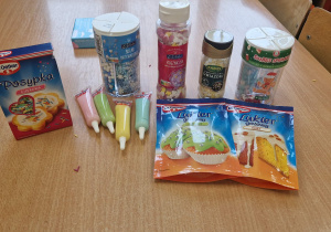 produkty do dekorowania ciastek