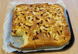 upieczone ciasto
