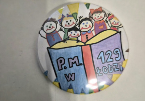Emblemat z logo przedszkola